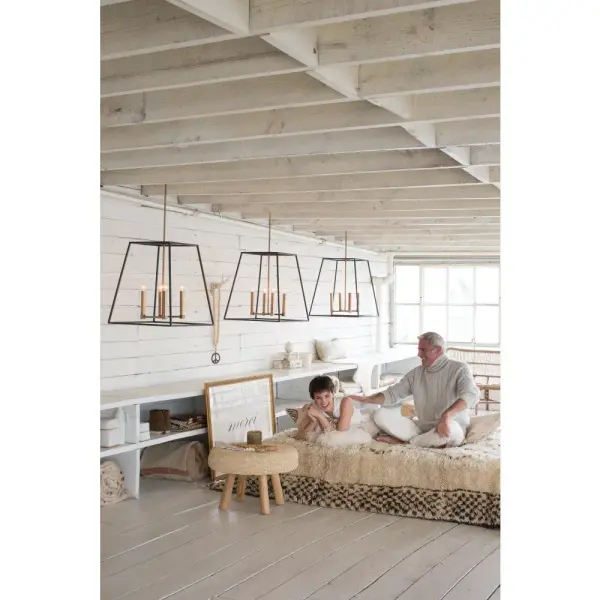 Fulton 4-Light LED Pendant in Bronze - Image 6