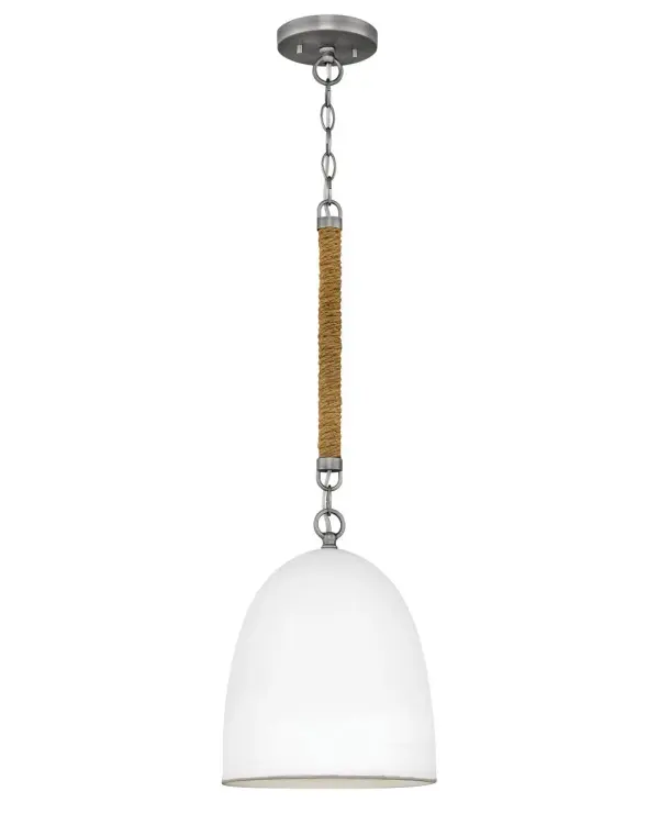 Nash LED Pendant in Antique Nickel - Image 4