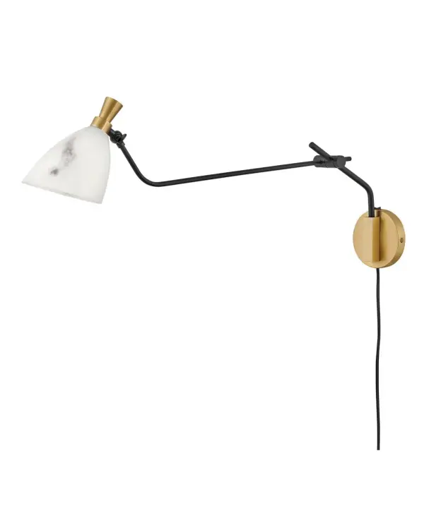 Large Swing Arm Single Light Sconce - Image 4