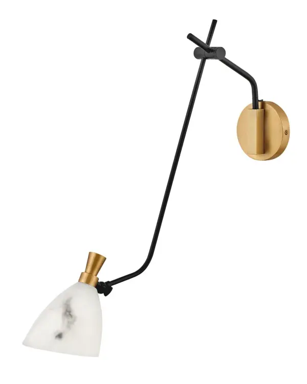 Large Swing Arm Single Light Sconce - Image 6