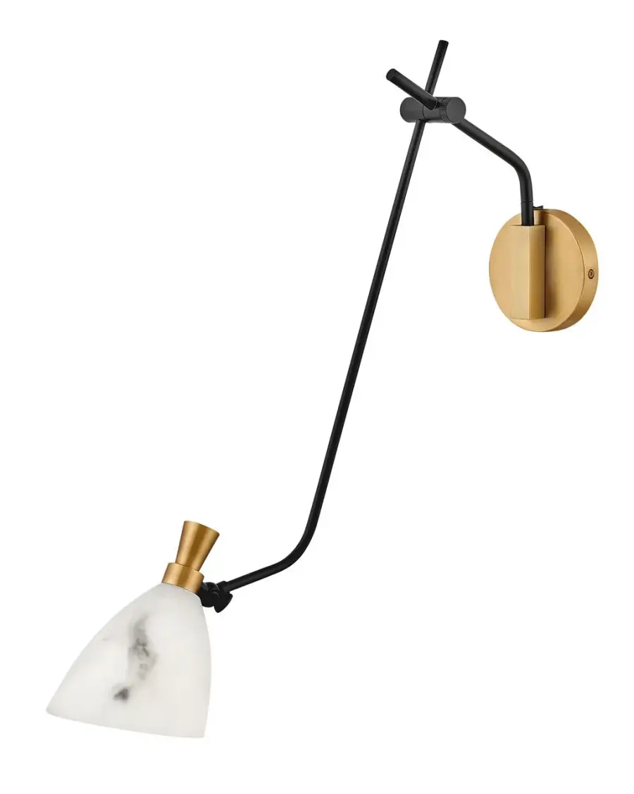 Large Swing Arm Single Light Sconce - Image 6