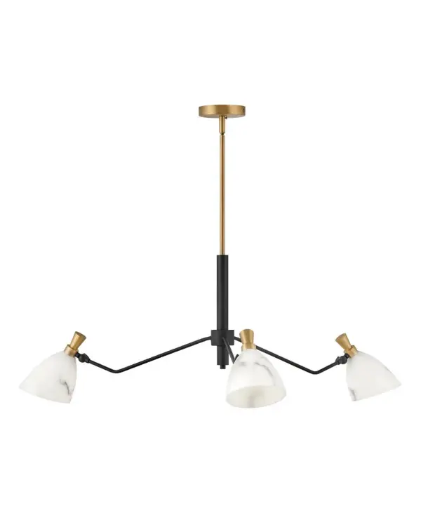 Large Single Tier Chandelier - Image 1