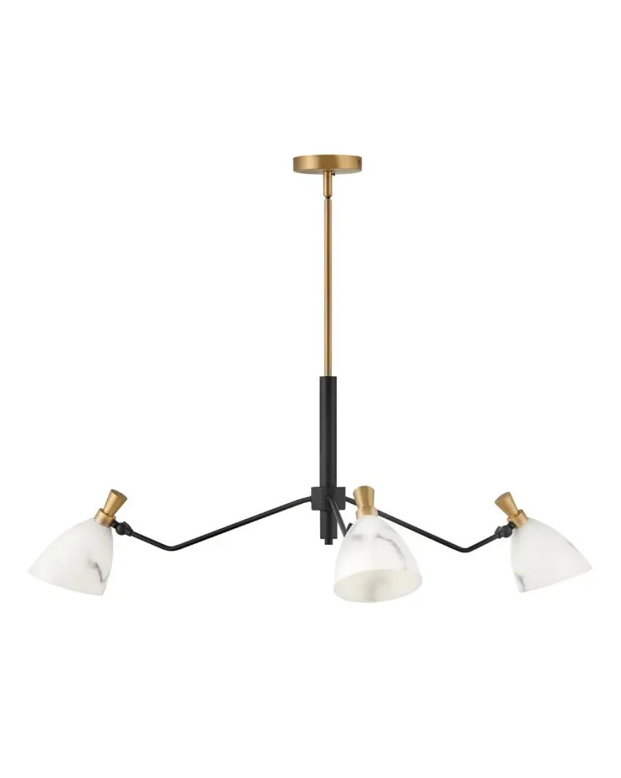 Large Single Tier Chandelier - Image 1