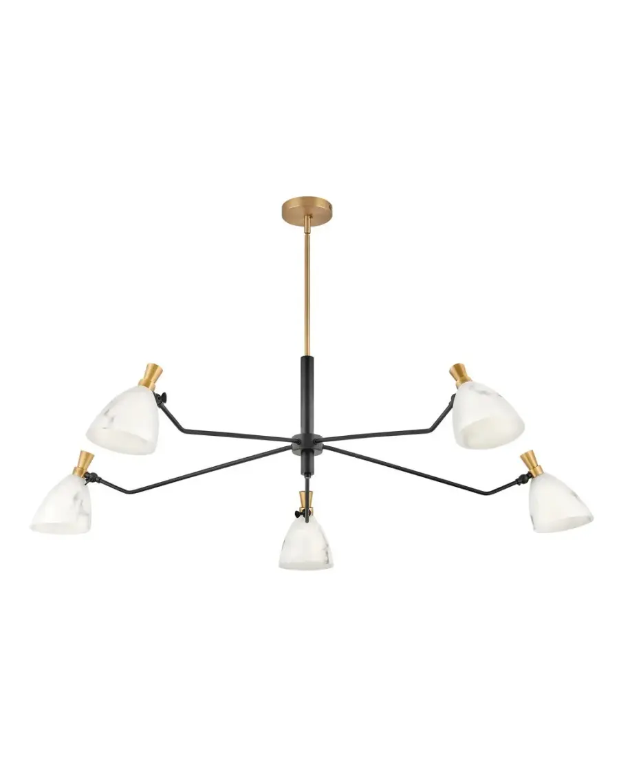 Large Single Tier Chandelier - Image 2