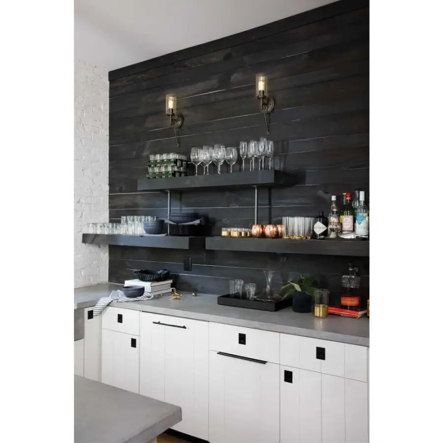 Collier LED Wall Sconce in Black Oxide - Image 4