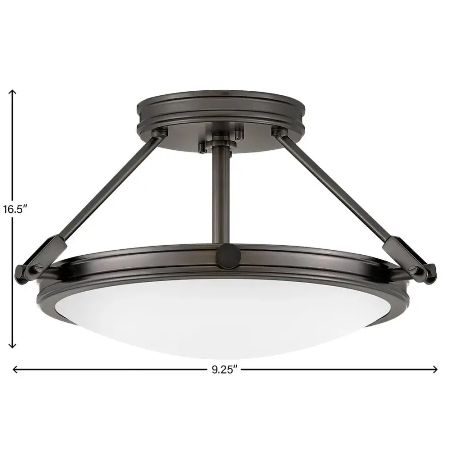 Medium Semi-Flush Mount - Image 2