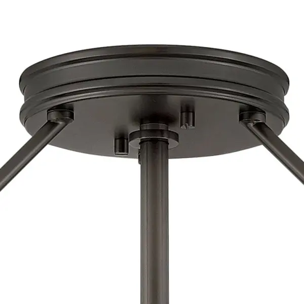 Collier LED Semi-Flush Mount in Black Oxide - Image 5