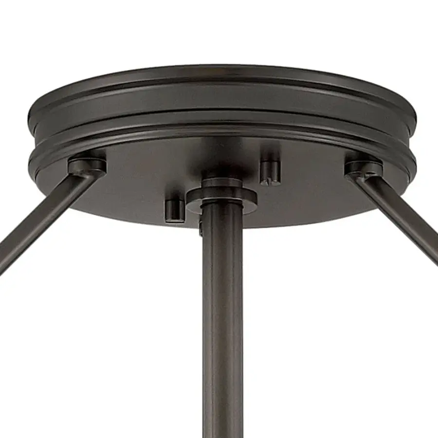 Collier LED Semi-Flush Mount in Black Oxide - Image 5