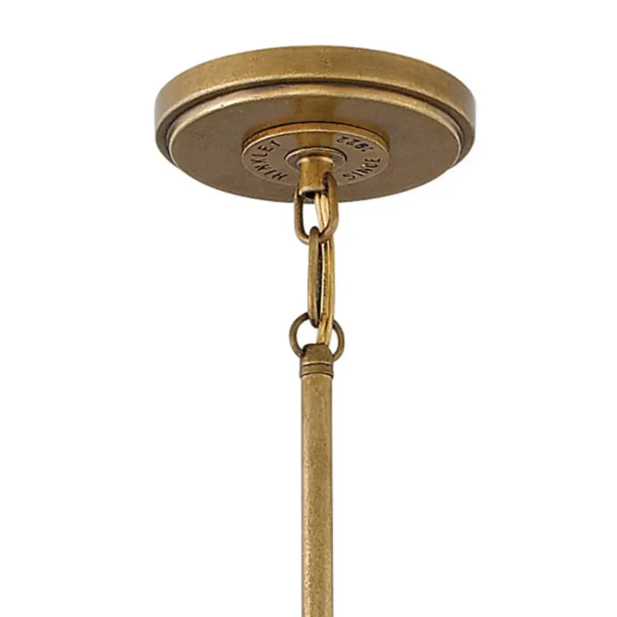 Cartwright LED Pendant in Rustic Brass - Image 7