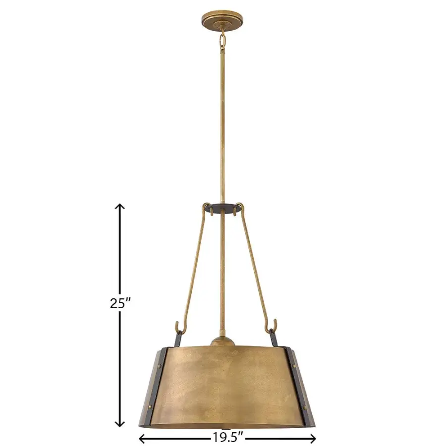 Large Drum Pendant - Image 2