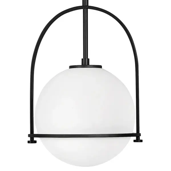 Somerset LED Pendant in Black - Image 3