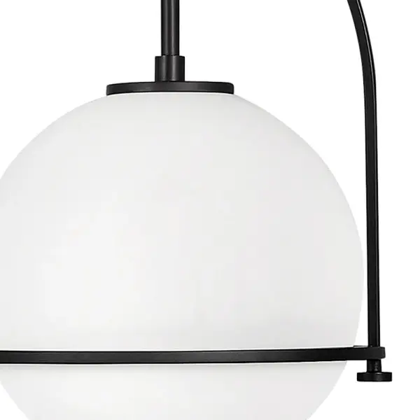 Somerset LED Pendant in Black - Image 4