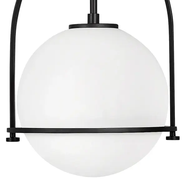 Somerset LED Pendant in Black - Image 6