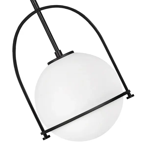 Somerset LED Pendant in Black - Image 7