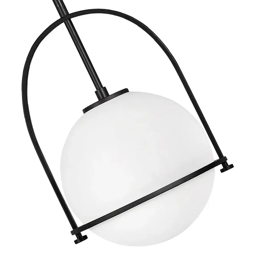 Somerset LED Pendant in Black - Image 7