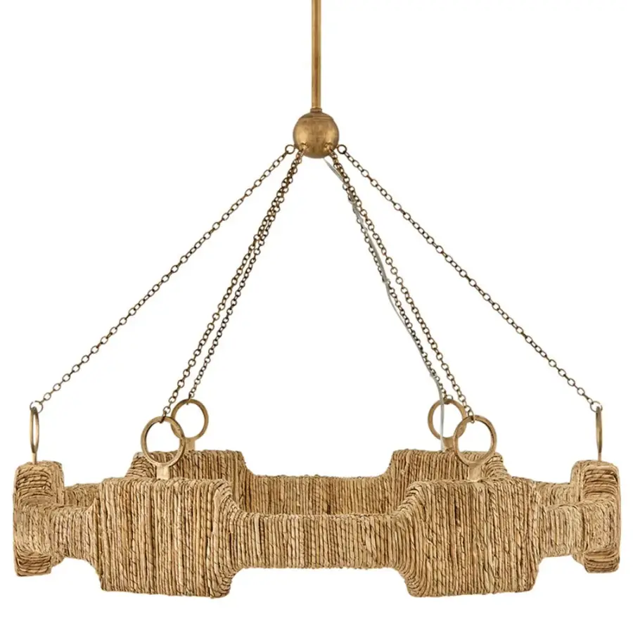 Raffi LED Chandelier in Burnished Gold - Image 3
