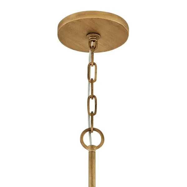 Raffi LED Chandelier in Burnished Gold - Image 10