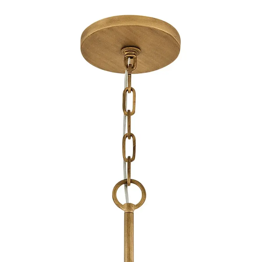 Raffi LED Chandelier in Burnished Gold - Image 10
