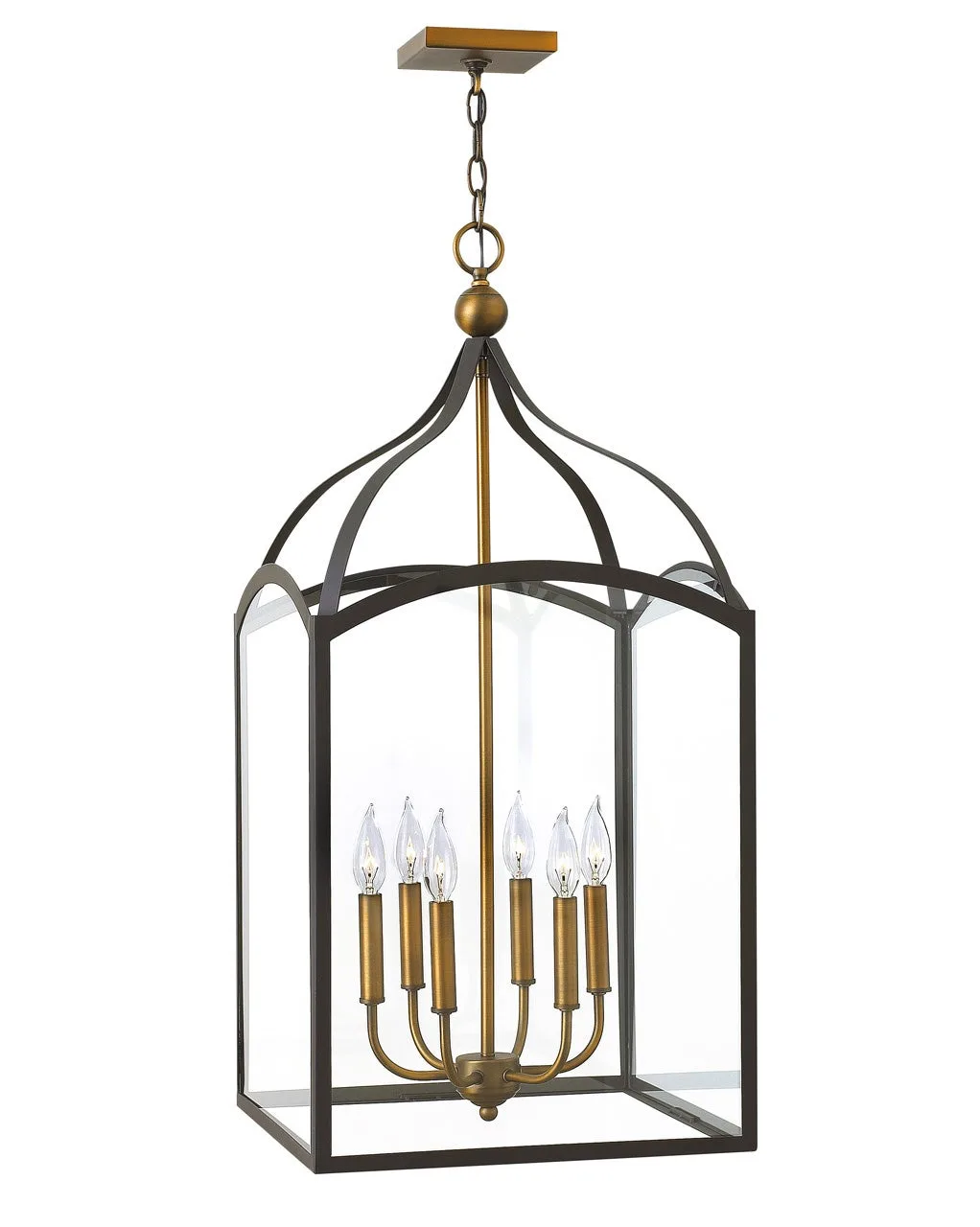Clarendon LED Pendant in Bronze