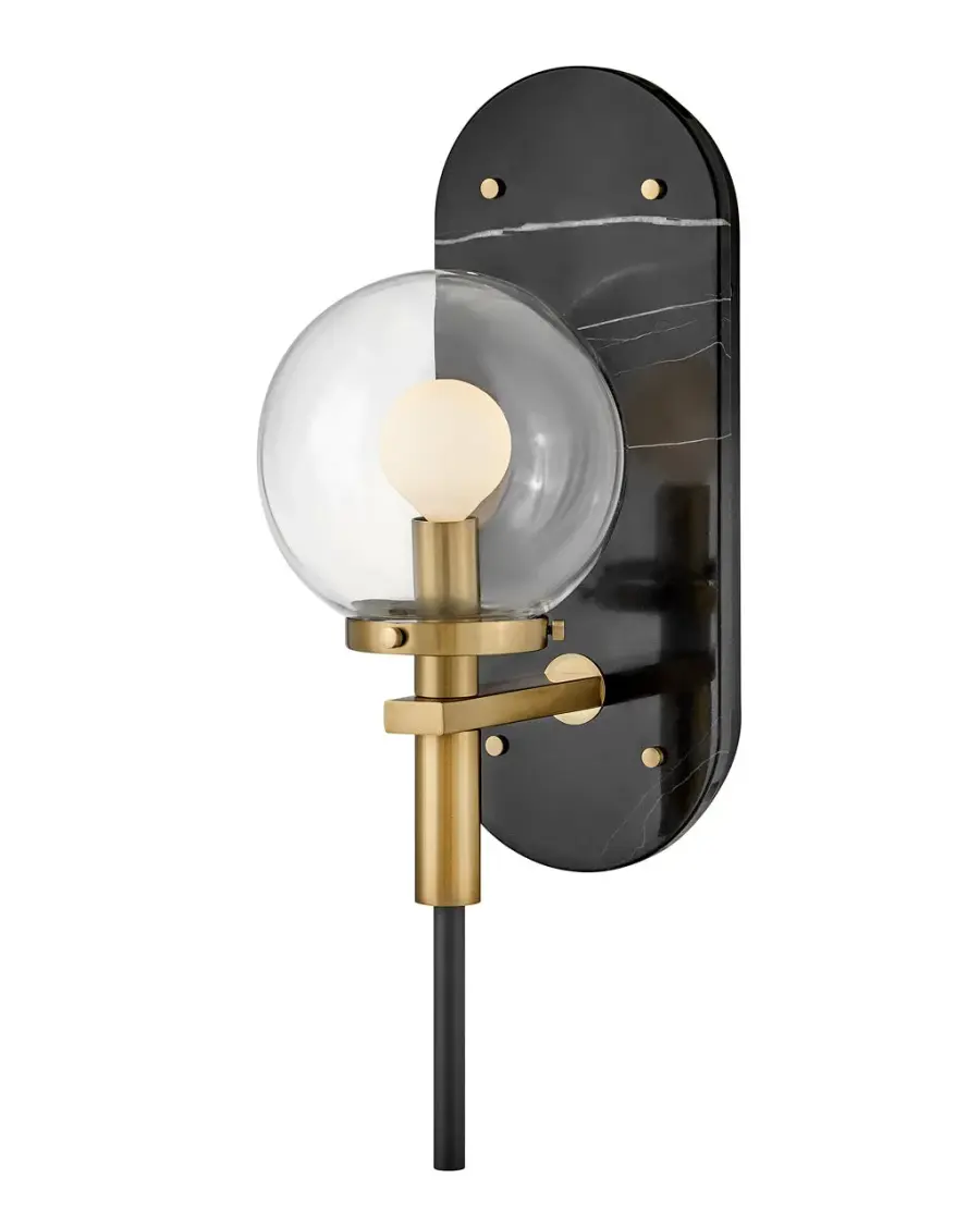 Gilda LED Wall Sconce in Black - Image 1