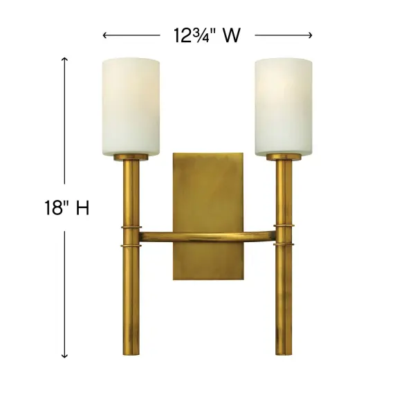 Medium Two Light Sconce - Image 3