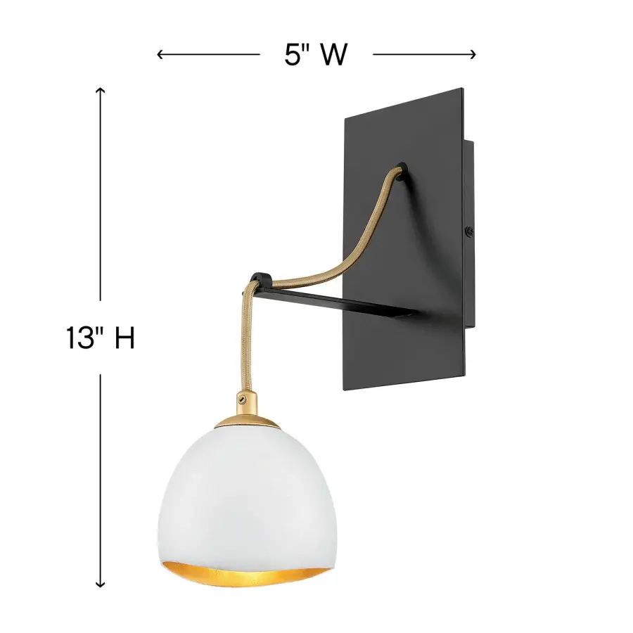Medium Single Light Sconce - Image 3