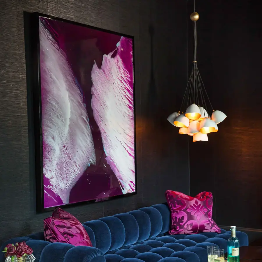 Medium Single Tier Chandelier - Image 2