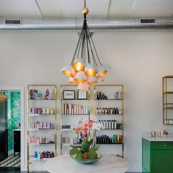 Medium Single Tier Chandelier - Image 6