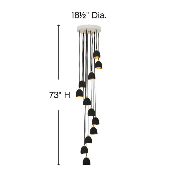 Large Multi Tier Pendant - Image 4