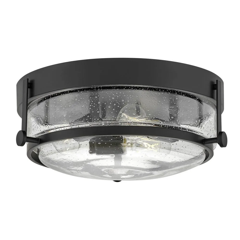 Harper LED Flush Mount in Black