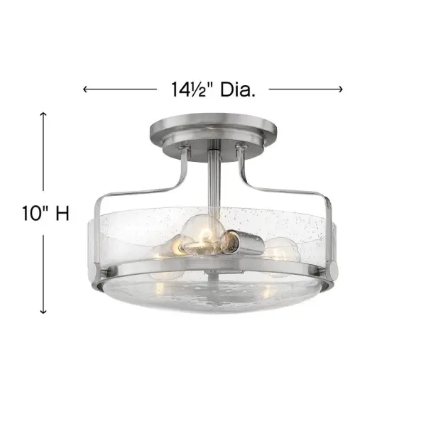 Medium Semi-Flush Mount - Image 2
