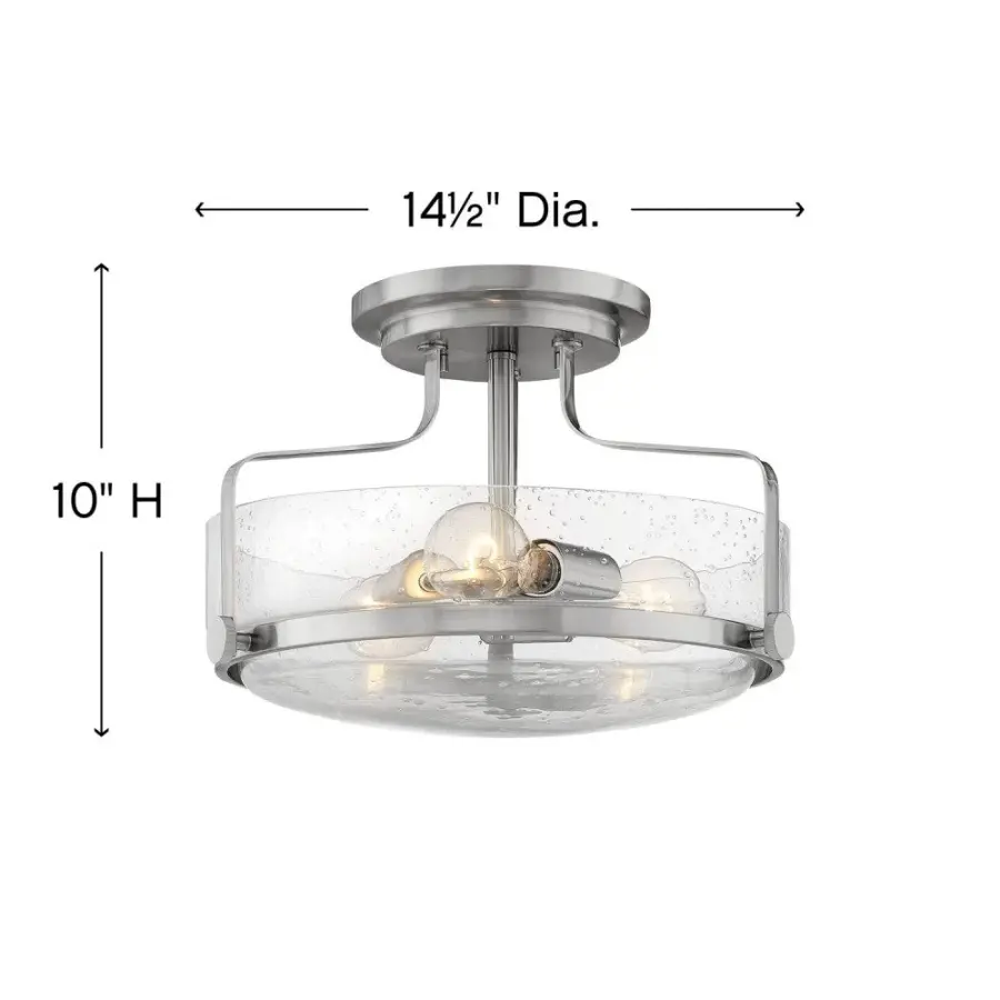 Medium Semi-Flush Mount - Image 2
