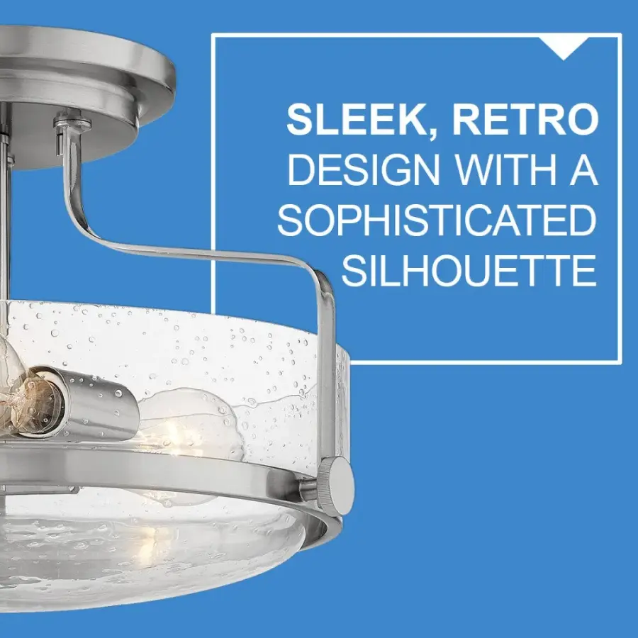 Medium Semi-Flush Mount - Image 4