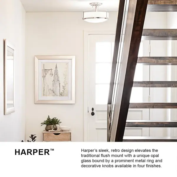 Medium Semi-Flush Mount - Image 6
