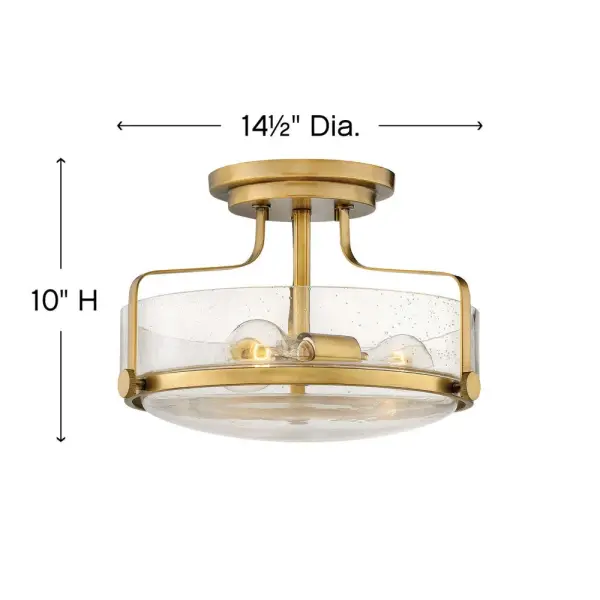 Medium Semi-Flush Mount - Image 2