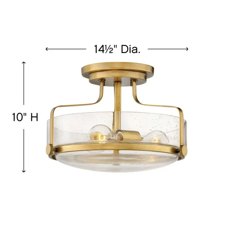 Medium Semi-Flush Mount - Image 2
