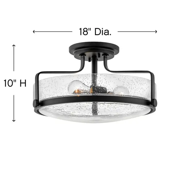 Medium Semi-Flush Mount - Image 4