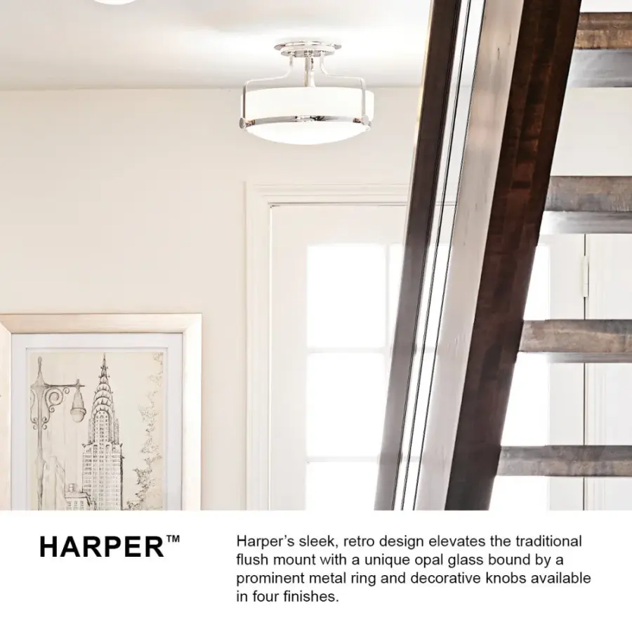 Medium Semi-Flush Mount - Image 5