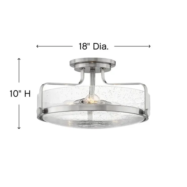 Medium Semi-Flush Mount - Image 2