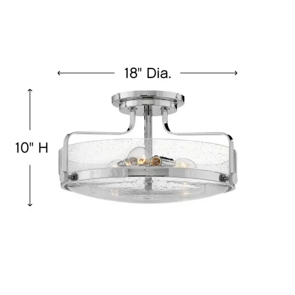 Medium Semi-Flush Mount - Image 2
