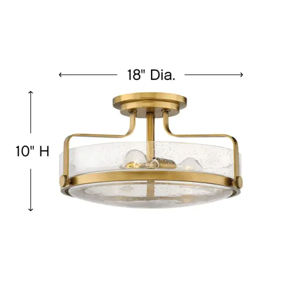 Medium Semi-Flush Mount - Image 2