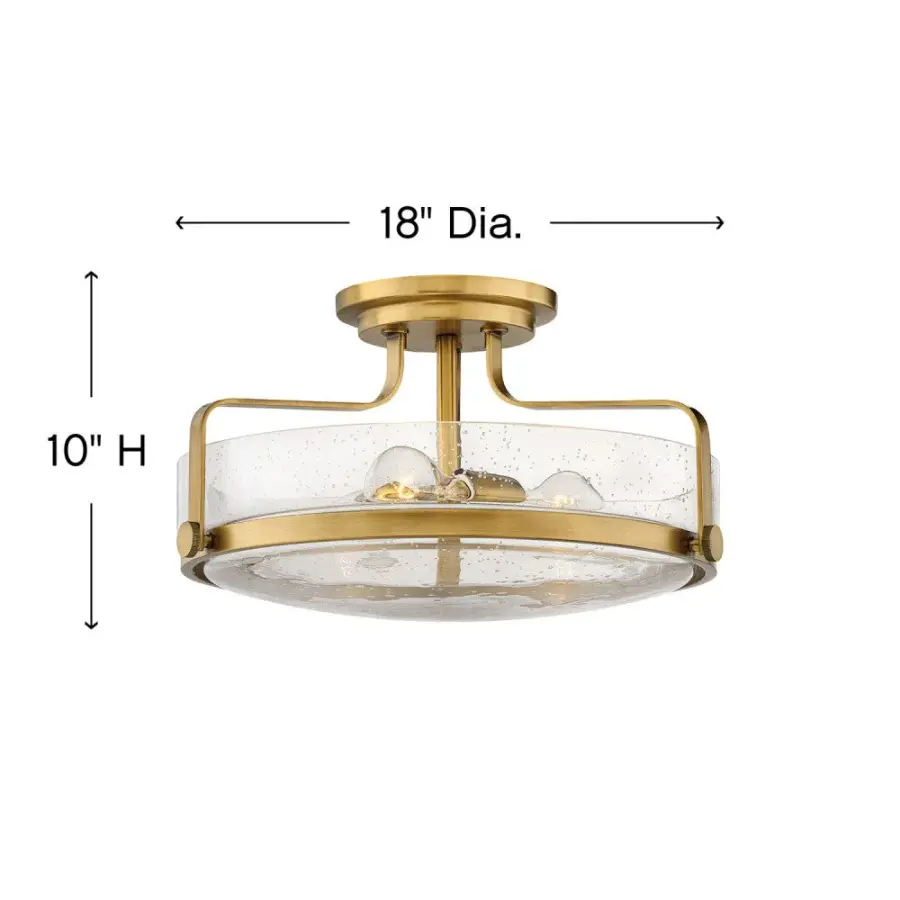 Medium Semi-Flush Mount - Image 2