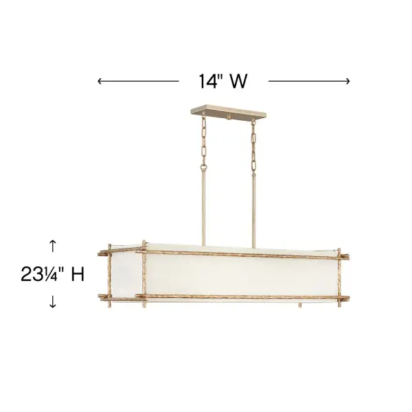 Medium Six Light Linear - Image 3