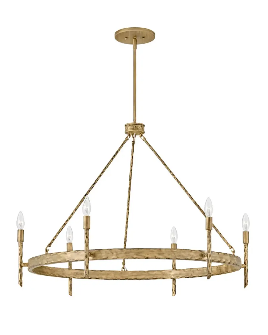 Large Single Tier Chandelier - Image 3