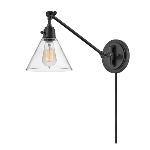 Medium Swing Arm Single Light Sconce - Image 3