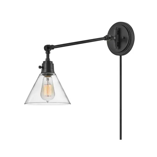 Medium Swing Arm Single Light Sconce - Image 4