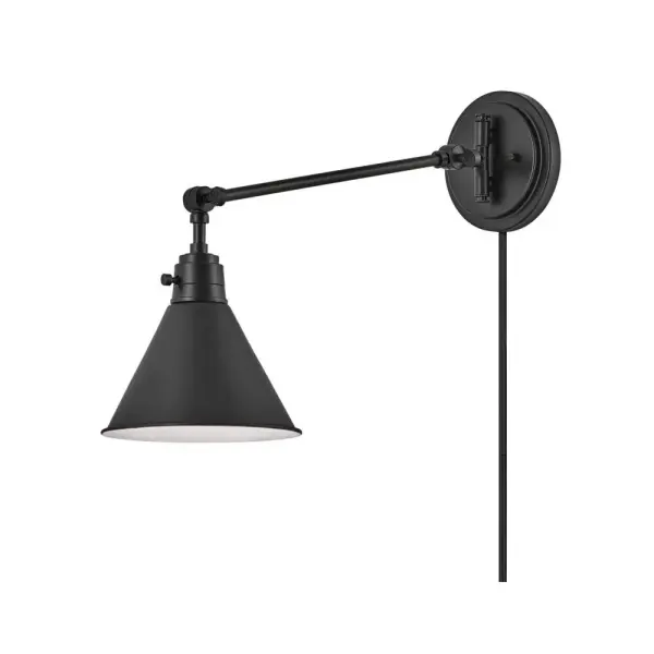 Medium Swing Arm Single Light Sconce - Image 5