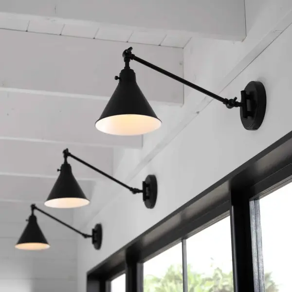 Medium Swing Arm Single Light Sconce - Image 9