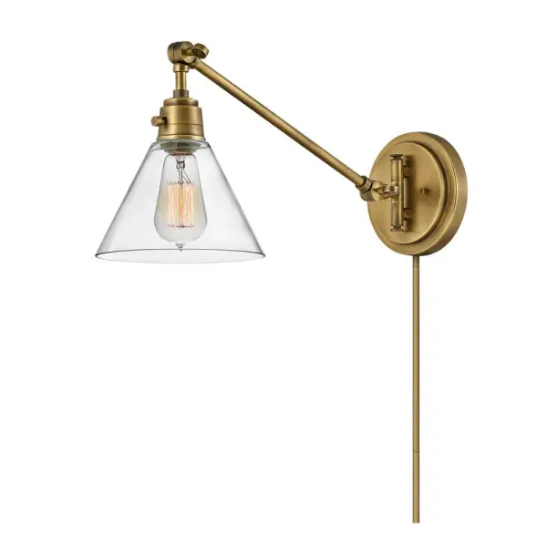 Medium Swing Arm Single Light Sconce - Image 3