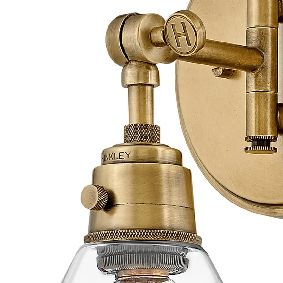 Medium Swing Arm Single Light Sconce - Image 4